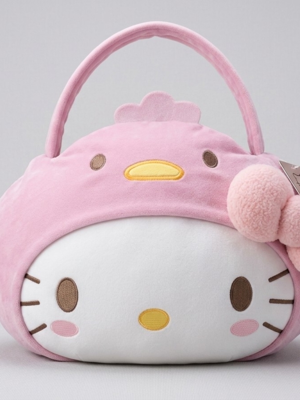 Hello Kitty Pink Plush Character bag